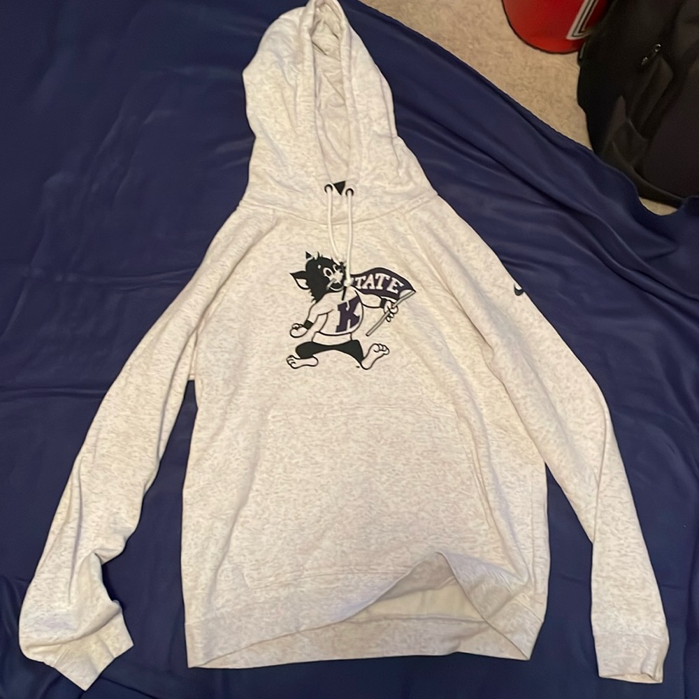 Nike Kstate hoodie, Size M, off white/light gray